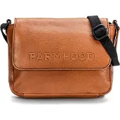 Farmhood Umhängetasche Memphis Crossbody Bag Cognac hellbraun