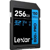 Lexar BLUE Serie 256GB 800x PRO SDXC UHS-I