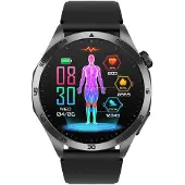Knauermann PRO 3 Fan Edition (2025) Smartwatch EKG Telefon & Notruffunktion