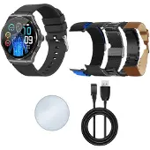 Knauermann PRO 3 (2024) Gesundheitsuhr mit Telefon & Notruffunktion SOS Taste 1 St