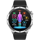 Knauermann PRO 3 Fan Edition (2025) Smartwatch EKG Telefon & Notruffunktion