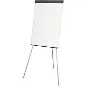 MAUL Flipchart MAULstandard, Hochformat, Dreibein-Gestell, Tafel 970 x 660 mm, stufenlos höhenverstellbar, Ablageschale, Papierblockhalter