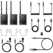 Godox Camera-Mount, 2-Pers. Omni Lavalier-Mic Wireless Omni Lavalier Microphone System