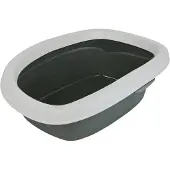 Trixie Carlo Litter Tray 31x14x43 Cm Schwarz