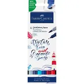 Faber-Castell - Gofa Aqua Dual Marker Lettering Set Sea (164519)