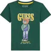 GUESS T-Shirt N6RI05 K8HM4 Grün Regular Fit