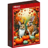 Alipson Puzzle Autumn Bunnies - 500 Teile