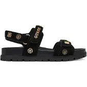 GUESS Florizi Sandalen Plat - Zwart - Maat 37