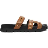 GUESS Damen Pantolette Fashie braun