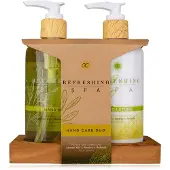 Accentra Handpflegeset Refreshing SPA – Lemon & Jasmine mit Seifenablage 520 ml