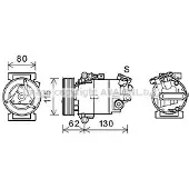 PRASCO Kompressor, Klimaanlage DNAK390