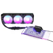 Alphacool Eiswolf 2 AIO - 360mm RTX 4080 Suprim mit Backplate