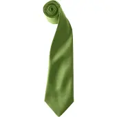 Premier Colours Herren Satin Clip Krawatte (2er Pack) (Oase Grün)