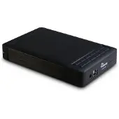 Inter-Tech Argus GD-35LK01, HDD-Gehäuse, 3.5", SATA, Serial ATA II, Serial ATA III, 5 Gbit/s, USB Anschluss, Schwarz