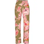 Mey Nachtmode Pyjamahose Flower Whirl | Grösse: S | Farbe: Grün/Print