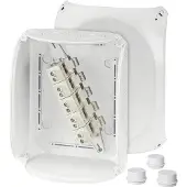 Hensel Wand-/Plafond-Doos DK2525G E2TXC, Edelstahl