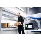Citizen CL-S700III, Direkt Wärme/Wärmeübertragung, 203 x 203 DPI, 254 mm/sek, Kabelgebunden, Grau