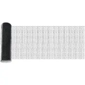 vidaXL Schweißgitterzaun 0,6 x 100 m PVC Grau