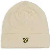 Lyle & Scott Beanie Wollmischung Ecru