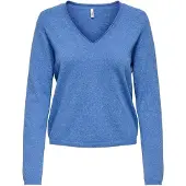 ONLY "ONLLOYAL LIFE LS V-NECK PULLO KNT NOOS" Materialmix