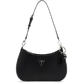 GUESS für Damen. HWZG9672180 Noelle Saffiano Umhängetasche schwarz (OSFA), Lässig, Polyurethan