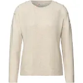Street One Langarmshirt mit Rundhalsausschnitt
