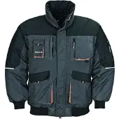 Terratrend Job 4629-S-6310 Herren Pilotenjacke, Grösse S, Dunkelgrau/Schwarz