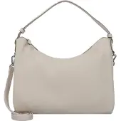 Tom Tailor Schultertaschen Dea, Hobo Bag L, off white, Weiß