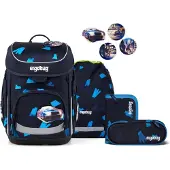 Ergobag Cubo Verfolgbärjagd - 5-teiliges Schulranzenset, Farbe:verfolgbärjagd, Größe:OS