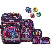 Ergobag Cubo Ambärzonas - 5-teiliges Schulranzenset, Farbe:ambärzonas, Größe:OS