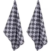 PAD Geschirrtuch "CHESS" 100% Baumwolle, 50x70 cm, modernes Karo Design
