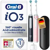 Oral-B iO Series 3 Black + Extra Body Pink