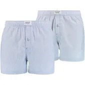 Levi's Herren Boxershorts, 2er Pack - Web-Shorts, Baumwolle, einfarbig