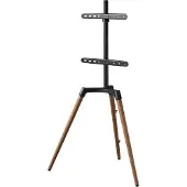 Hama 00220873, 81,3 cm (32"), 165,1 cm (65"), 200 x 200 mm, 400 x 400 mm, Aluminium, Buchenholz, Stahl, Schwarz