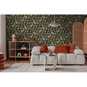 CosmoLiving by Cosmopolitan Vliestapete "Midnight Botanica-Mystery Tapete" matt strukturiert Tropisches Blätterdesign in moderner Eleganz