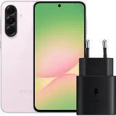 Samsung Galaxy A56 256GB Rosa 5G + Ladegerät 25 Watt Schwarz