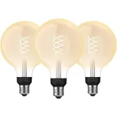 Philips Hue Filamentlampe White Globe XL E27 - 2023 - Dreierpack
