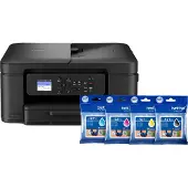 Brother DCP-J1360DW + 1 Satz Reservepatronen