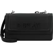 Replay Umhängetasche Schultertasche Crossbody Bag Black schwarz