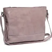 The Chesterfield Brand C48.1320 Leather Shoulder Bag Washed Wax Cow Weimar Lavender Lila