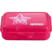 Step by step Lunchbox "Star Stella", Pink
