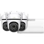 TP-LINK Tapo C530WS 3er-Pack + H500 Smart HomeBase