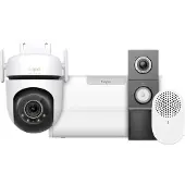 TP-LINK Tapo C530WS + H500 Smart HomeBase + D235 Smart Battery & Wired Doorbell
