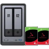 UGREEN NASync DXP2800 + Seagate Ironwolf 4 TB Doppelpack