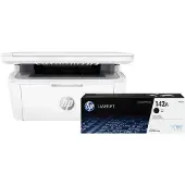 HP LaserJet M140w MFP + 1 zusätzlicher schwarzer Toner