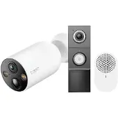 TP-LINK Tapo C460 + D235 Smart Battery & Wired Doorbell