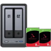 UGREEN NASync DXP2800 + Seagate IronWolf 8TB Doppelpack