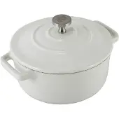 Carl Schmidt Sohn GmbH XANTEN Mini-Topf, Durchmesser: 13 x 10 cm, Gusseisen, weiß