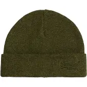 Superdry Essential Beaniemütze aus Strickgewebe mit Logo