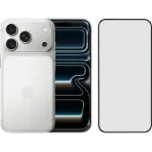 Apple iPhone 17 Pro 256GB Silber + BlueBuilt Panzerglas